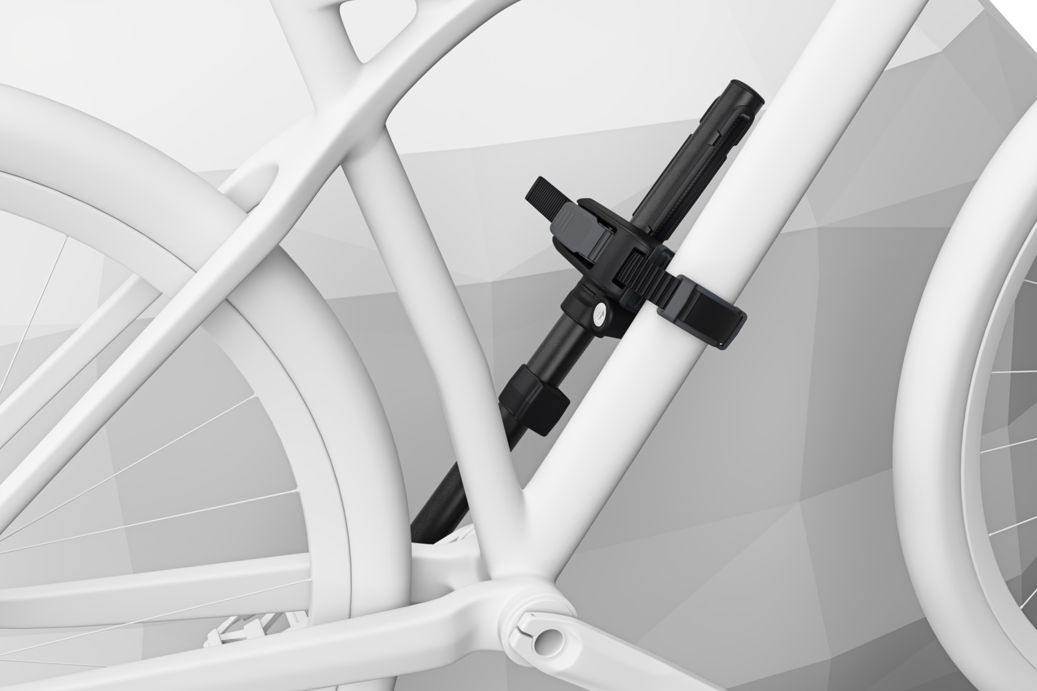Bagażnik rowerowy na hak Thule OutPace — mocowanie ram 20–90 mm paskiem